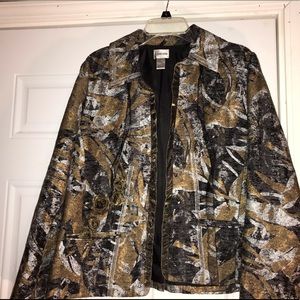 Amazing Chico's jacket artsy size 1 M